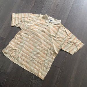 Retro Button Up Polo